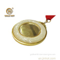 Sport award medal Swimming medal Marlas medal gold with factory price